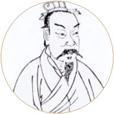 邓析画像 Portrait of Deng Xi (邓析)