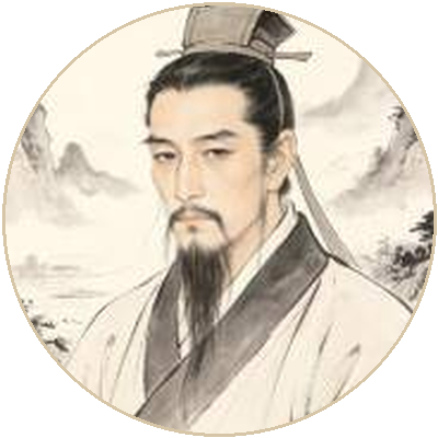 管仲画像 Portrait of Guan Zhong (管仲)