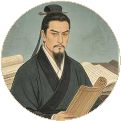 李悝画像 Portrait of Li Kui (李悝)