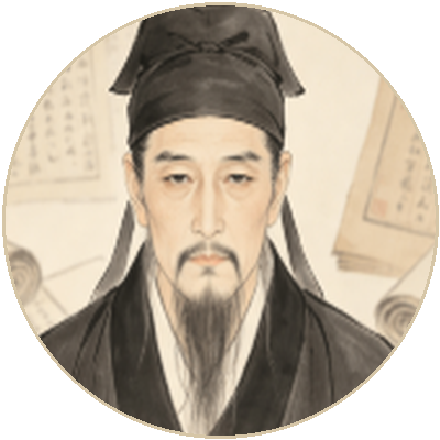 王夫之画像 Portrait of Wang Fuzhi (王夫之)