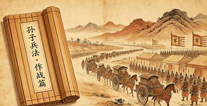 古风战场全景 Ancient battlefield panorama