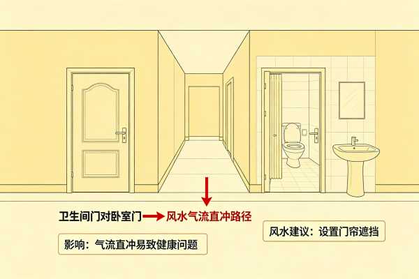 Door facing door