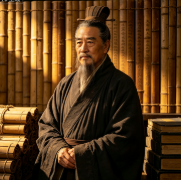 Portrait of Liezi (列子)