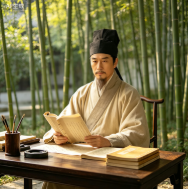 Portrait of Lu Jiuyuan (陆九渊)