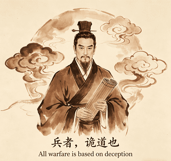 Portrait of Sun Tzu (孙子)