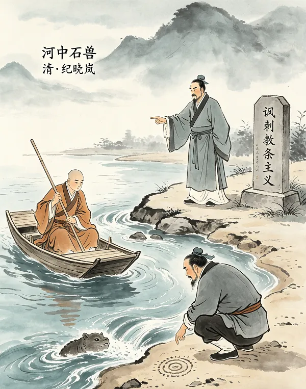 河中石兽
